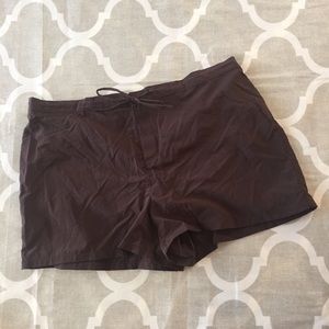 Women’s Brown Swim Shorts
